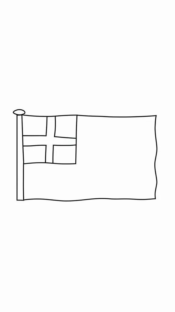 greek flag coloring page